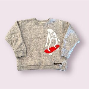 FINGER IN THE NOSE Dare Boys Skateboard Crewneck Sweatshirt